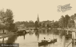 Marlow, from Lock 1901
