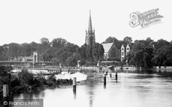 From The Lock 1890, Marlow