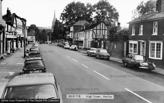 Photo of Marlow, High Street c.1965
