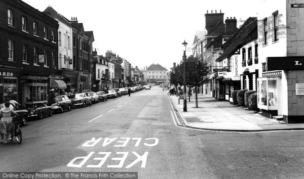 Photo of Marlow, High Street c.1965