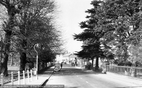 Photo of Marlow, High Street From The Bridge c.1955