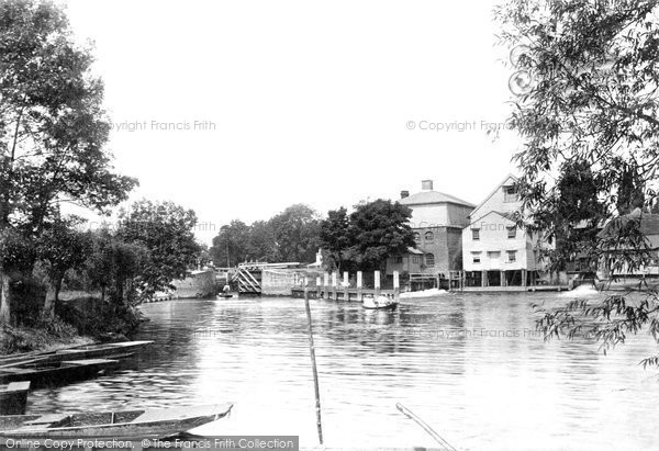 Photo of Marlow, Mills And Lock 1890