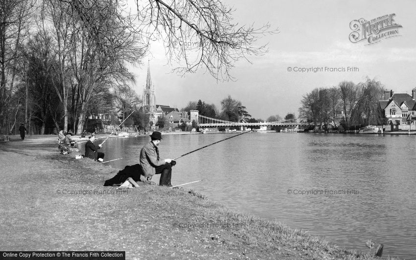 Marlow, River Thames c1955