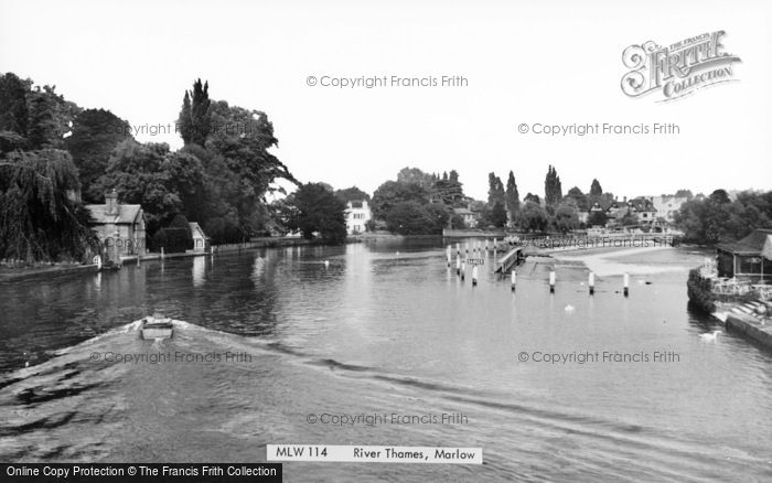 Photo of Marlow, River Thames c.1965