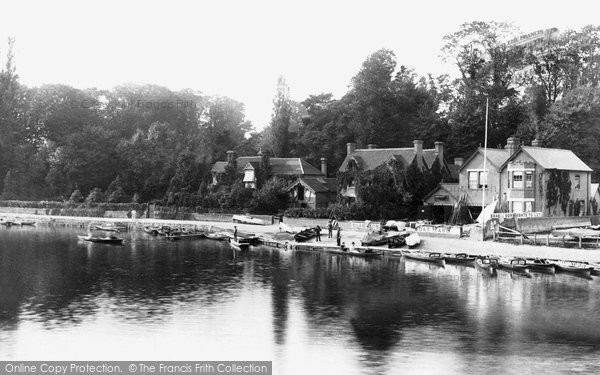 Photo of Marlow, The Boat Yard 1890
