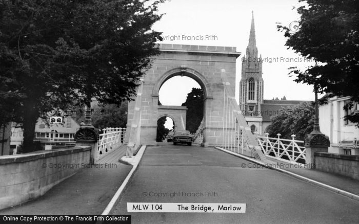 Photo of Marlow, The Bridge c.1965