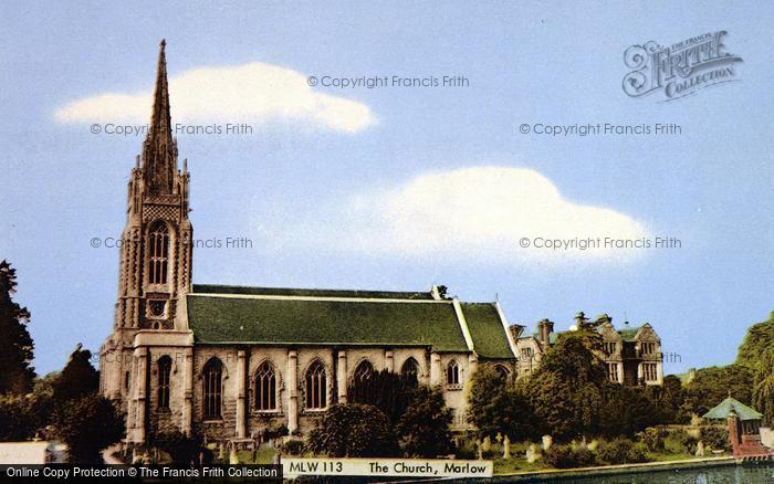 Photo of Marlow, The Church c.1965