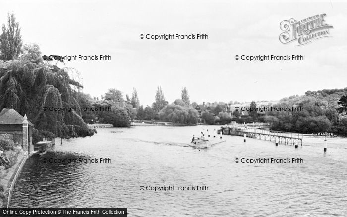 Photo of Marlow, The River From The Bridge c.1960