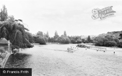 The River From The Bridge c.1960, Marlow