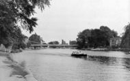 The River Thames c.1955, Marlow