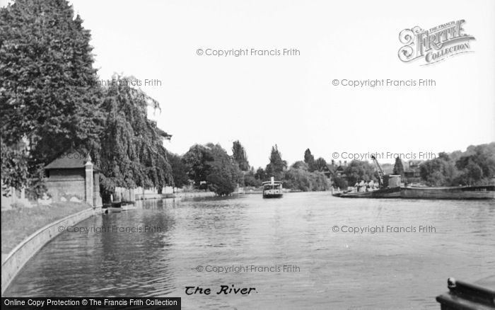 Photo of Marlow, The River Thames c.1955