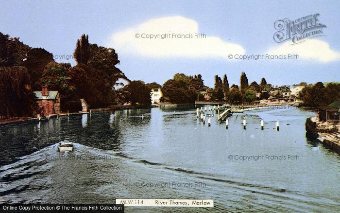 Photo of Marlow, The River Thames c.1965