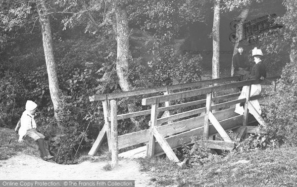 Photo of Marlow, The Rustic Bridge 1890