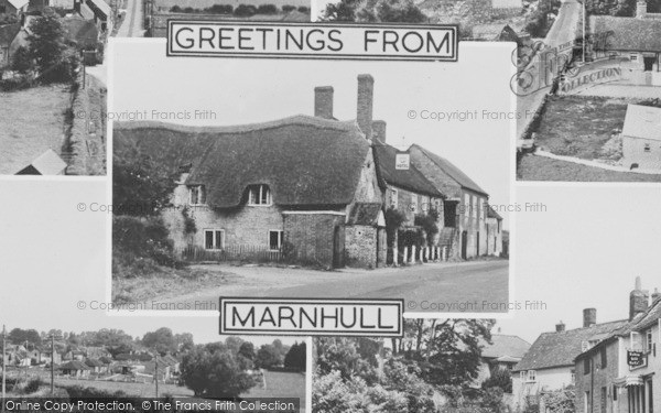 Photo of Marnhull, Composite c.1955