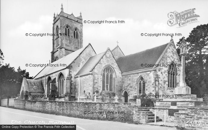 Photo of Marnhull, The Church c.1955