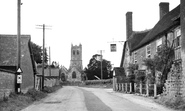 The Crown Hotel And St Gregory's Church 1952, Marnhull