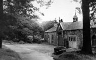 Brabyns Park Court Yard c.1965, Marple Bridge