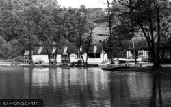 The Roman Lakes Boat Yard c.1965, Marple Bridge