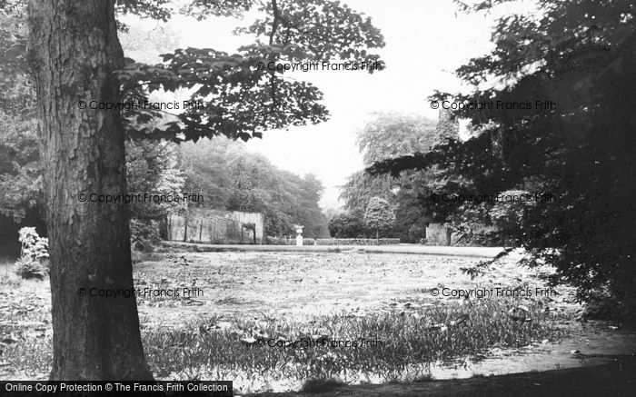 Photo of Marple Bridge, The Walled Garden, Brabyns Court Yard c.1965