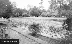 The Walled Garden, Brabyns Park c.1965, Marple Bridge