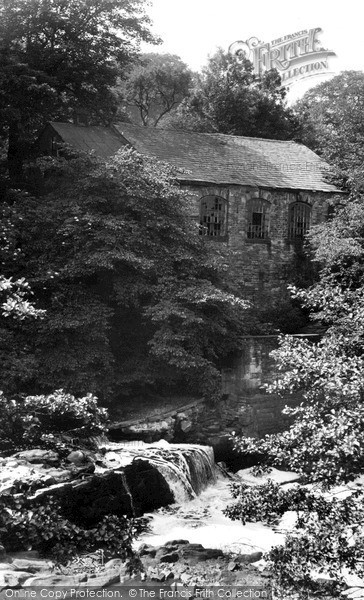 Photo of Marple Bridge, The Waterfall c.1955