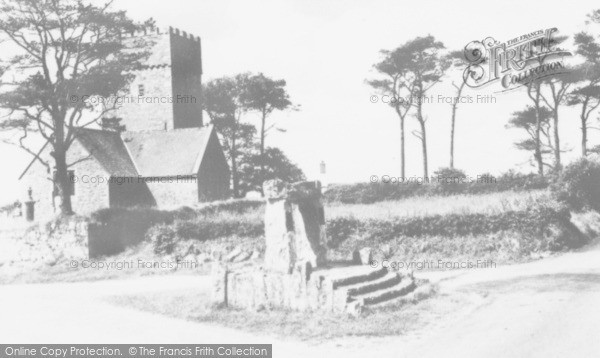 Photo of Marros, St Lawrence's Church And Memorial c.1955