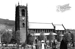St Bartholomew's Church c.1955, Marsden