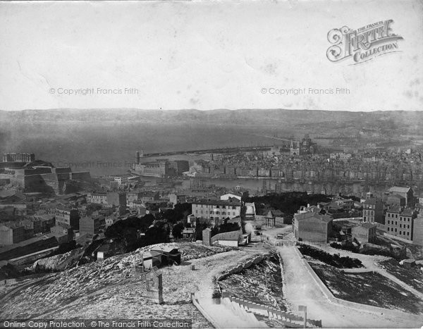 Photo of Marseilles, From Notre Dame De La Garde c.1873