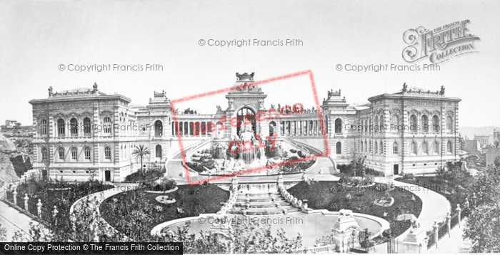 Photo of Marseilles, Palais De Longchamp c.1880