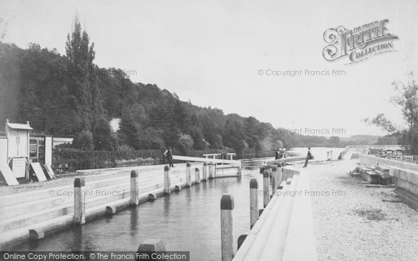 Photo of Marsh Lock, 1890
