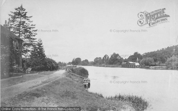 Photo of Marsh Lock, View From The Mills 1890