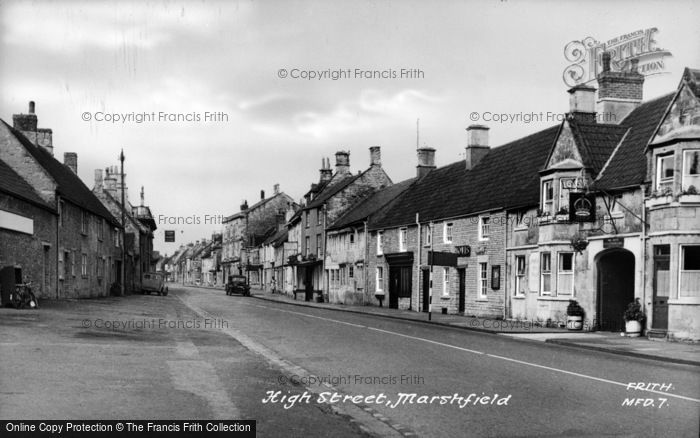 Photo of Marshfield, High Street c.1955