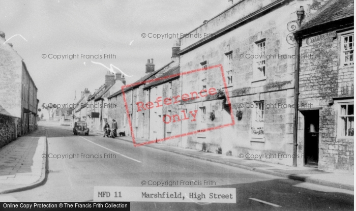 Photo of Marshfield, High Street c.1960