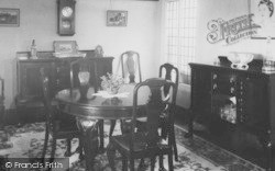 The Dining Room, Shave Cross Inn c.1960, Marshwood Vale