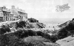 Marske-By-The-Sea, Cliff Terrace And Sands c.1900, Marske-By-The-Sea