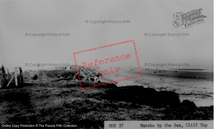 Photo of Marske By The Sea, Cliff Top c.1960