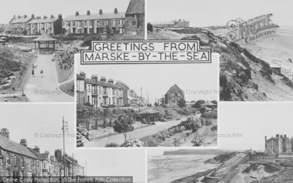 Photo of Marske By The Sea, Composite c.1950