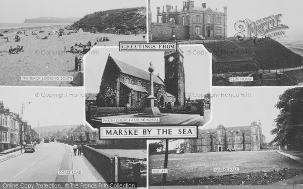 Photo of Marske By The Sea, Composite c.1960