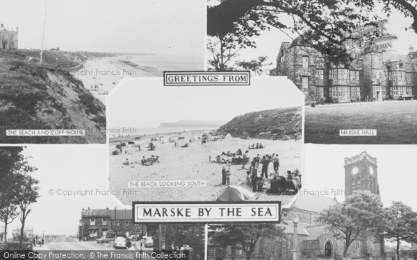 Photo of Marske By The Sea, Composite c.1960