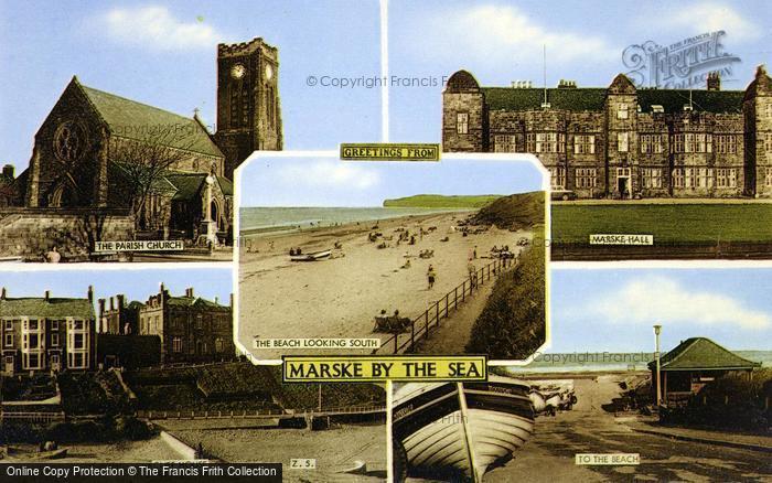 Photo of Marske By The Sea, Composite c.1960