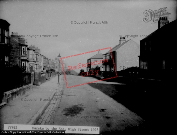 Photo of Marske By The Sea, High Street 1925