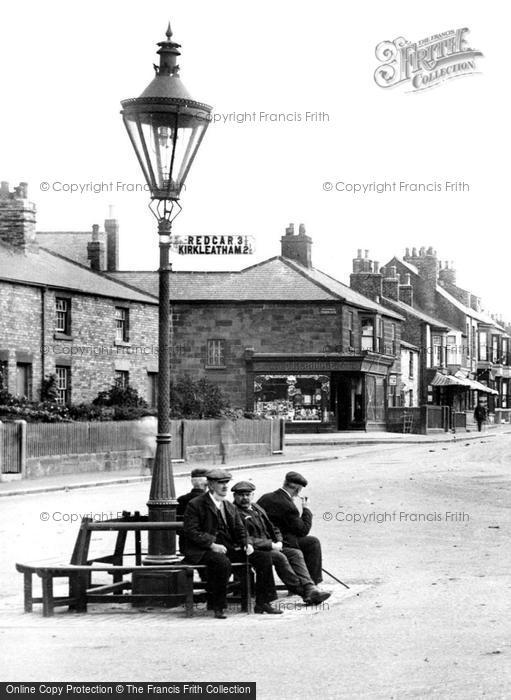 Photo of Marske By The Sea, Men At The Centre  1913