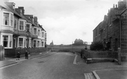 Marske-By-The-Sea, Shipley Terrace And Old Church 1913, Marske-By-The-Sea