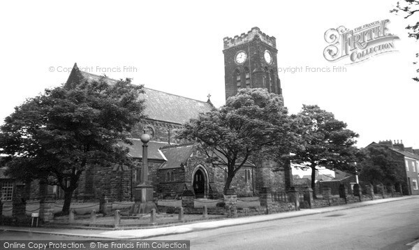 Photo of Marske-by-the-Sea, St Mark's Church c1955