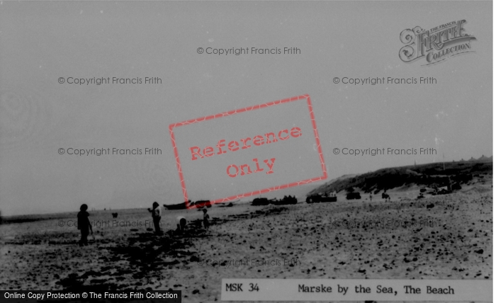 Photo of Marske By The Sea, The Beach c.1960