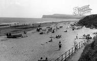 Marske-By-The-Sea, The Beach Looking South c.1955, Marske-By-The-Sea