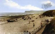 Marske-By-The-Sea, The Beach Looking South c.1955, Marske-By-The-Sea