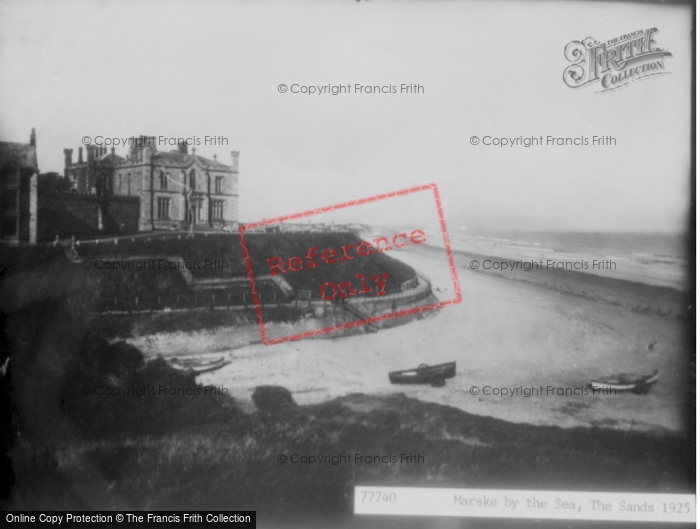 Photo of Marske By The Sea, The Sands 1925