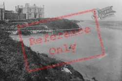 Marske-By-The-Sea, The Sands And Cliff House 1923, Marske-By-The-Sea
