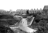 Marske-By-The-Sea, Valley Gardens And Bandstand 1938, Marske-By-The-Sea